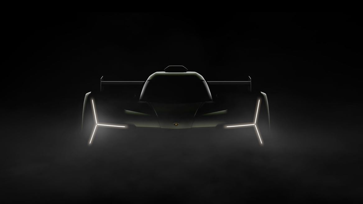 Lamborghini LMDh Prototype Endurance Race Car