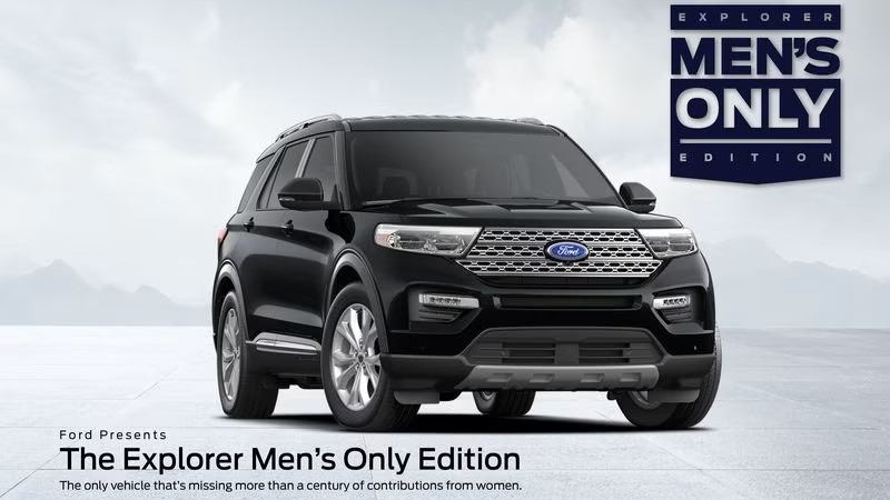 Ford Explorer Men's Only