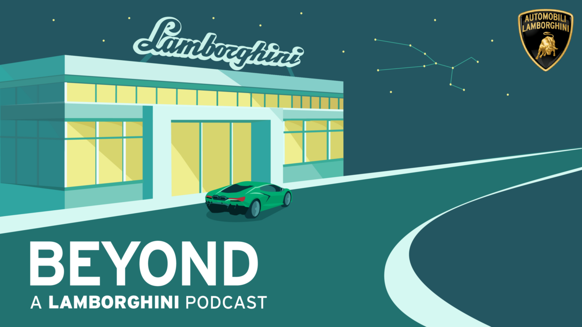 Beyond: A Lamborghini Podcast Title Page