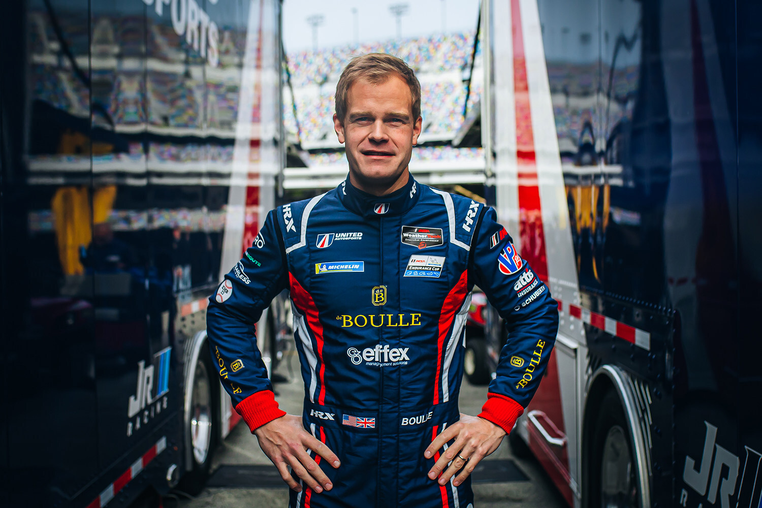 Nick Boulle Joins United Autosports 2 Entry at the 2025 Rolex 24 Hours at Daytona Winding