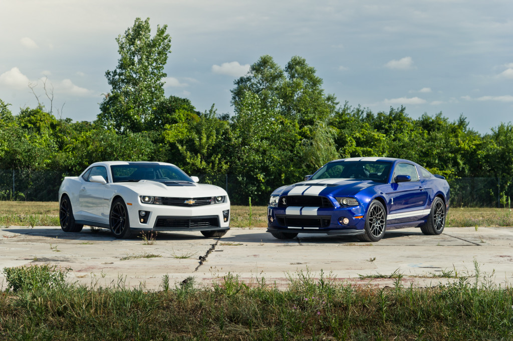Comparison: 2012 Chevrolet Camaro ZL1 Coupe vs. 2013 Ford Mustang Shelby  GT500 Coupe - Winding Road Magazine