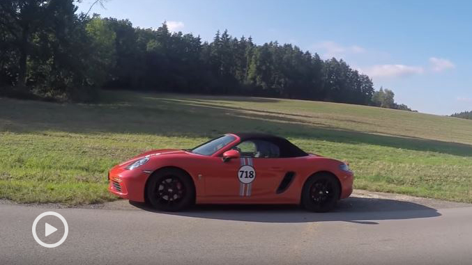 Porsche 718 By MTM POV Drive In Germany