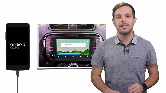 Google Showcases the Features of Android Auto