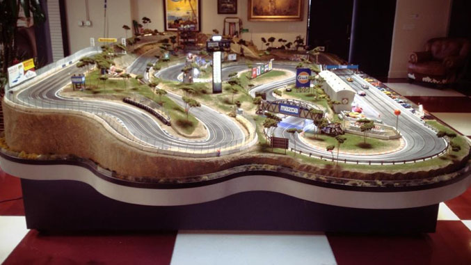 Custom built best sale slot car tracks